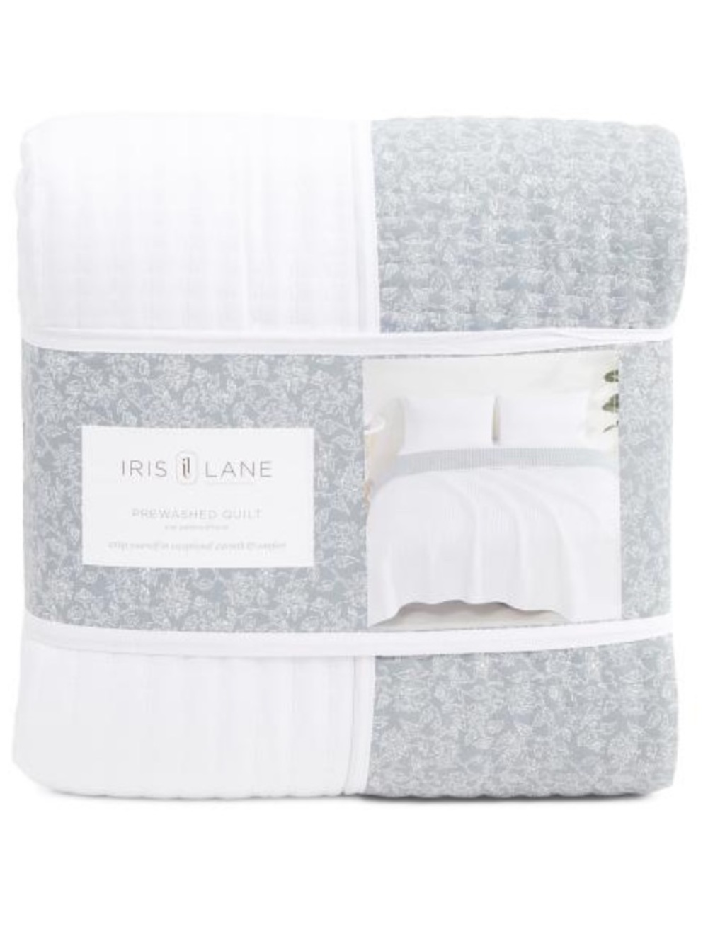 IRIS LANE reversible quilt